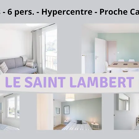 Le St Lambert - Proche Cathedrale - Parking Gratuit Lägenhet